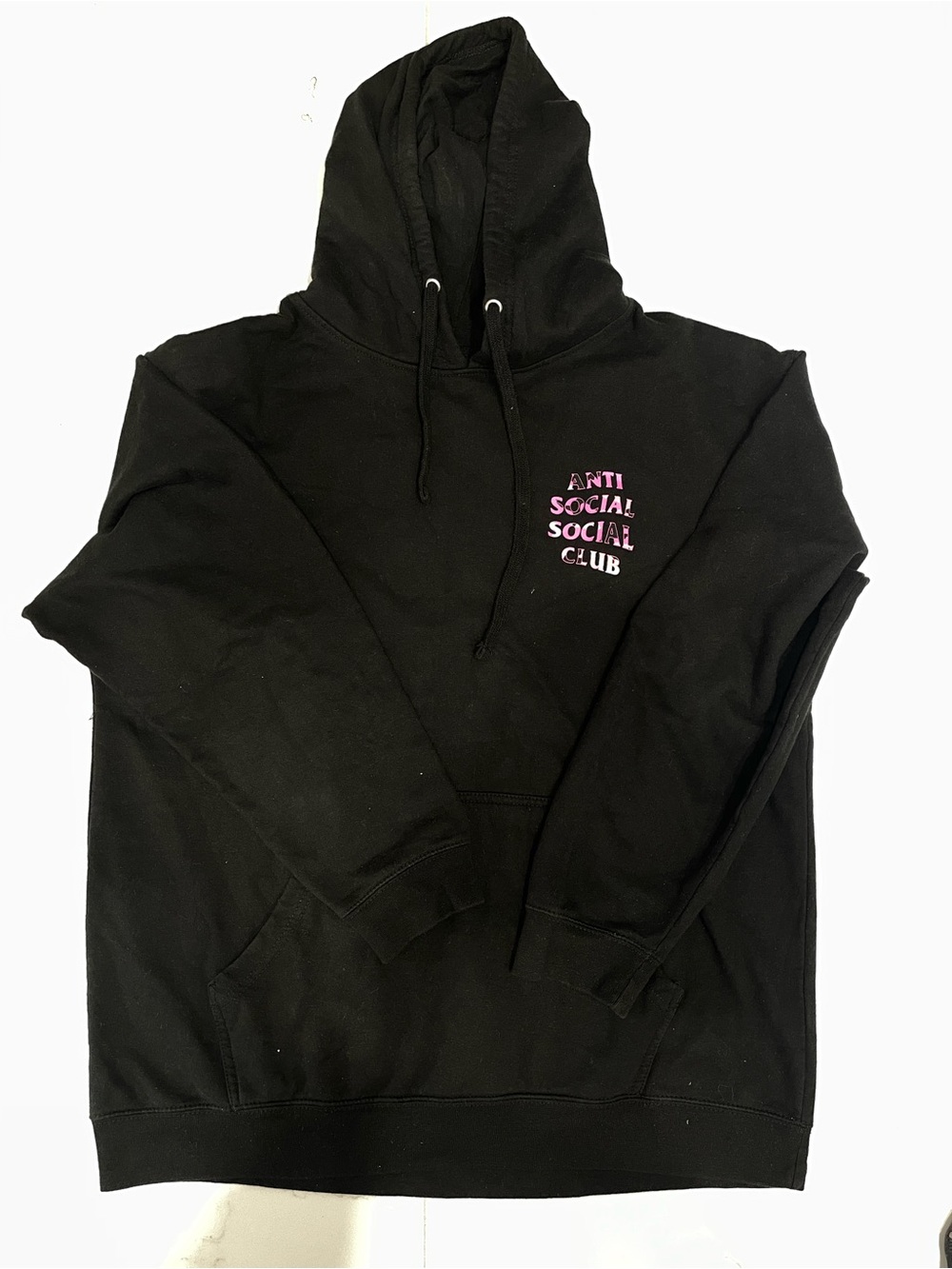 Anti Social Social Club Hoodie Size Large